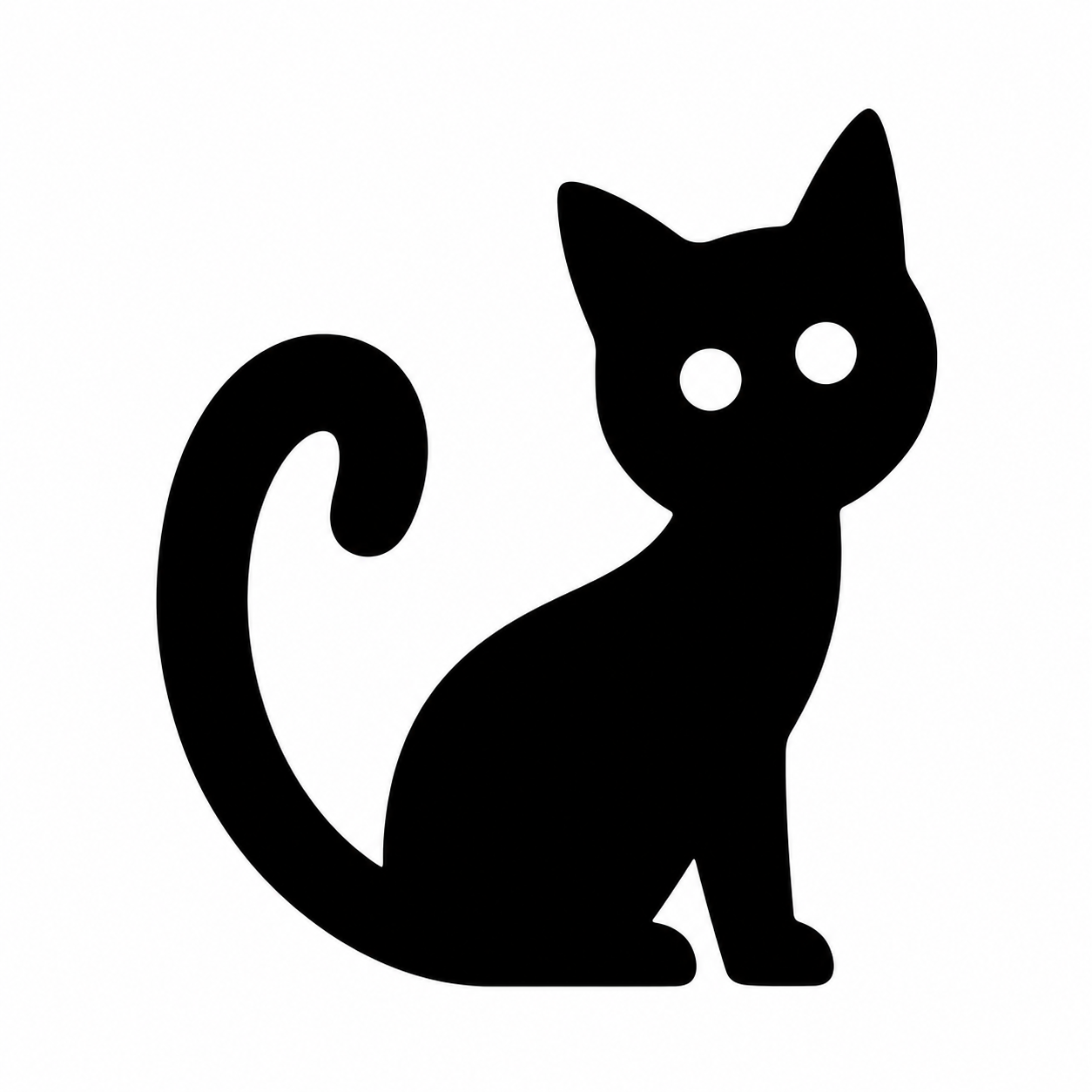 Plantilla Book Folding Art - Gato