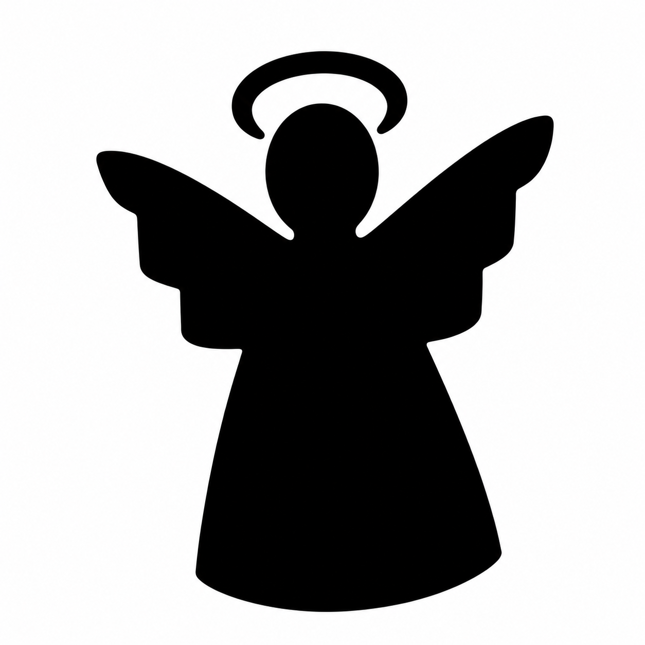 Plantilla Book Folding Art - Ángel