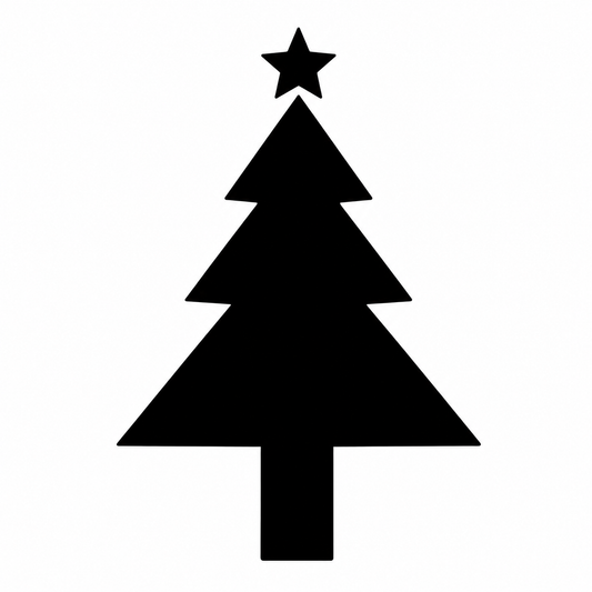 Plantilla Book Folding Art - Árbol de navidad