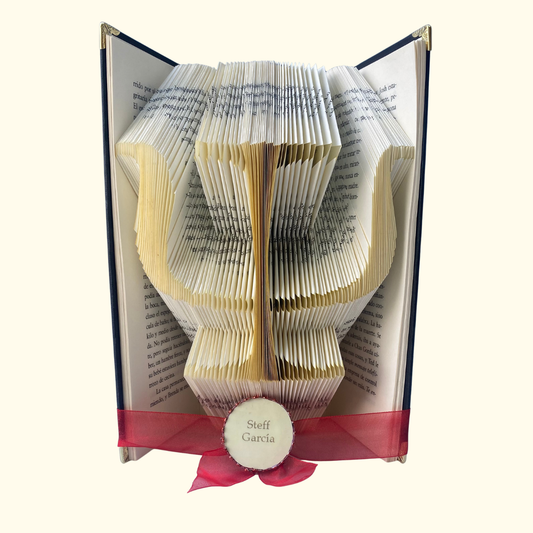 Book Art Silueta Personalizada