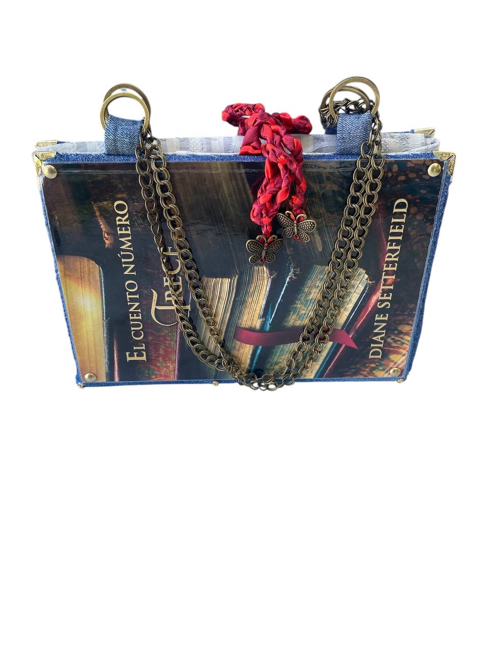 Bolso Book Jacket EL CUENTO NÚMERO TRECE