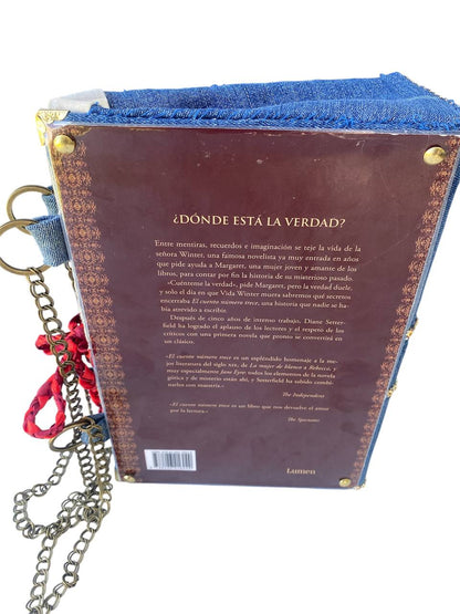 Bolso Book Jacket EL CUENTO NÚMERO TRECE