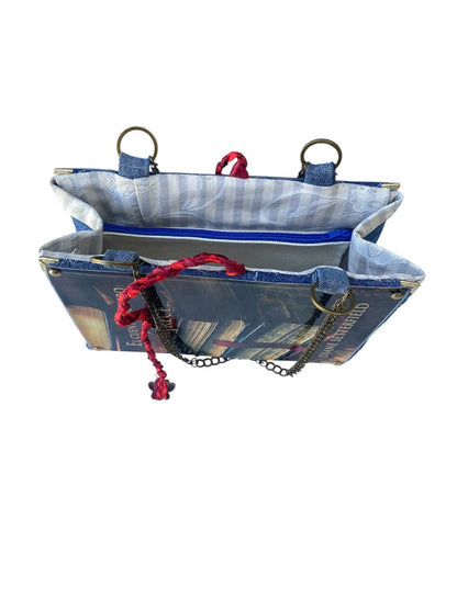 Bolso Book Jacket EL CUENTO NÚMERO TRECE