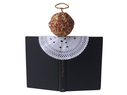 🌟 Angelito de Libros – Decoración Navideña Artesanal