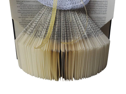🌟 Angelito de Libros – Decoración Navideña Artesanal