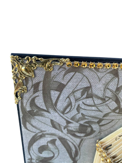 🕊️ Jaula Vintage de Papel – Book Art con Pájaros