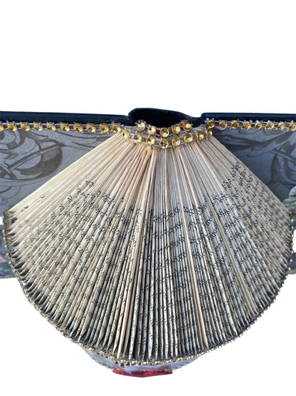 🕊️ Jaula Vintage de Papel – Book Art con Pájaros